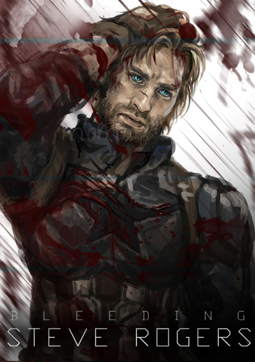 000momo000:  BLEEDING /  DROWNING  STEVE ROGERS / TONY STARK twitter.com/000000_momo/st