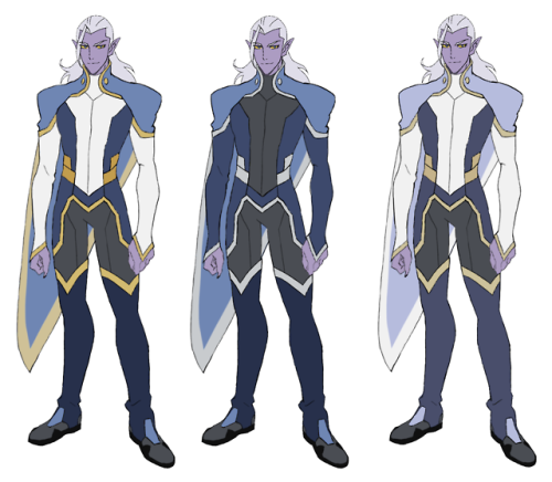 bisexualprincelotor:so i tried to imagine an altean outfit for lotor and realized that general male 