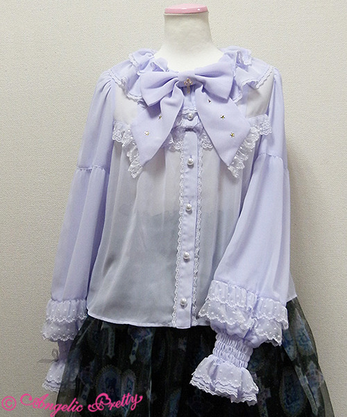 fyeahangelicpretty: 2015 Milky Cross Blouse ~ Angelic Pretty
