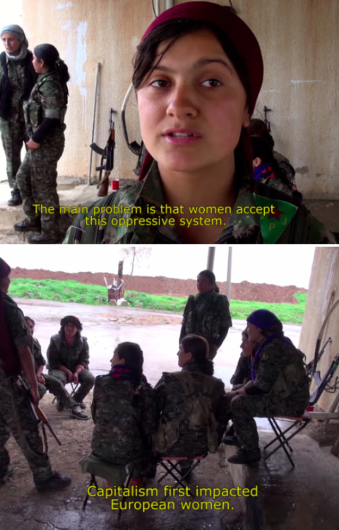 blackmagicalgirlmisandry:YPJ Kurdish Female Fighters: A Day in Syria (x)