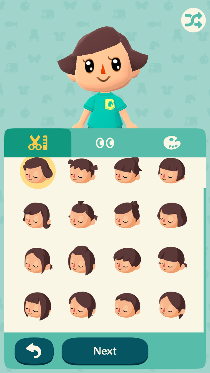 fuckyeah-animalcrossing:All customizable options for your character in Animal Crossing
