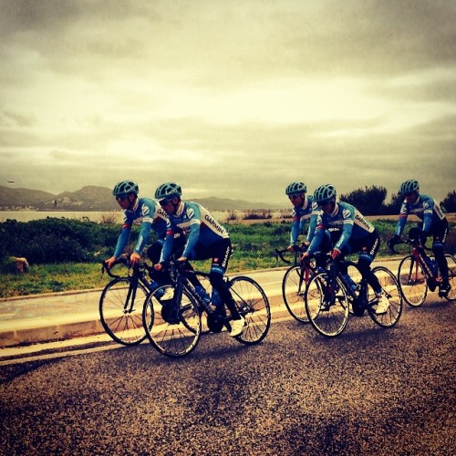 laicepssieinna:  It’s recovery day at Team Garmin-Sharp training camp in Mallorca @rideargyle @caste