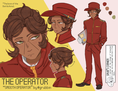 Character Reference Sheets For My Fic Smooth Operator.
