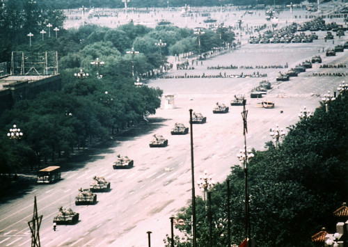 predecessors:The Tank Man from another angle. June 1989.