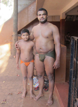 jamesbulgeworld:  HANDSOME INDIAN MUD WRESTLING