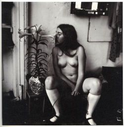 De-Profundis-Clamavi:  Francesca Woodman, White Socks, Providence, Rhode Island,