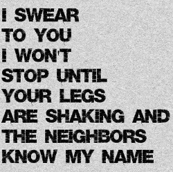 bdsm-sex-relationship-guide:  When the neighbors 3 houses down start calling you Sir, you’re doing a good job.