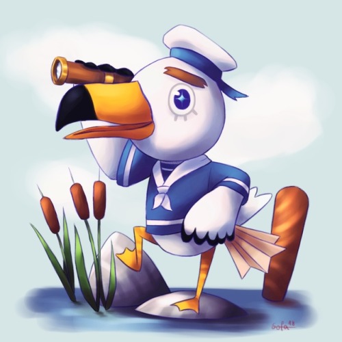 Gulliver from Animal Crossing