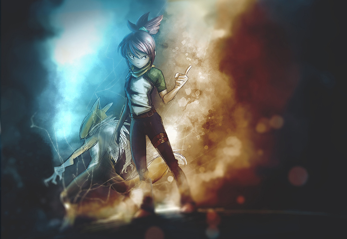 nataschasonner:  It’s not finished yet, but … i’m sick of it xD  Speedpainting