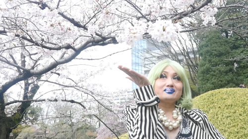 Vivienne Sato at Koishikawa Korakuen Garden in Tokyo.