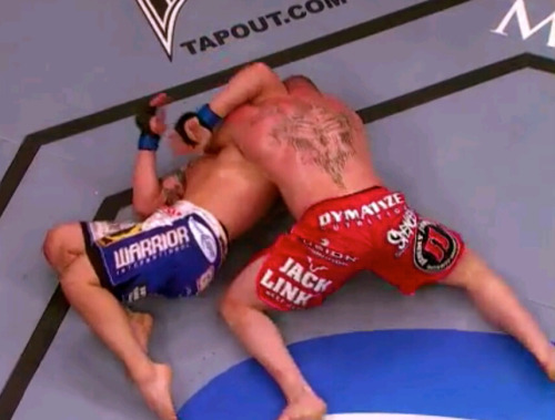 miketysonknockouts:  Click here for a breakdown of Brock Lesnar’s Caveman Ju Jitsu on Shane Carwin. Like it or not Lesnar had some serious