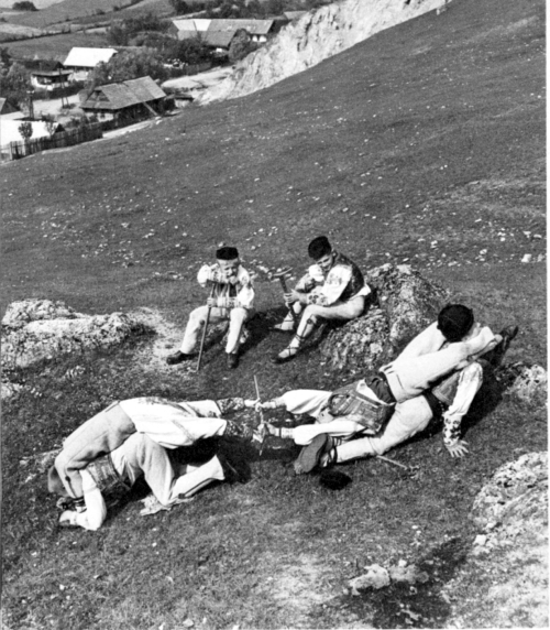 Photos of Slovak folk games by Czechoslovak photographer Karel Plicka (also Karol Plicka, 1894-1987)