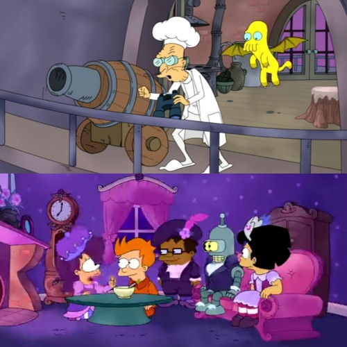 jay-mf-dogon: Two of my favorite Futurama episodes Saturday Morning Fun Pit &amp; Reincarnatio