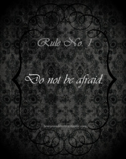 bourgeoisdeviance:  Rule No. 1: Do not be