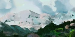 everydaylouie:  some isaac levitan-inspired landscapes