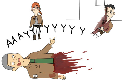 Marco dead jokes are too mainstream. So have this instead.Franz got bitten in half too why does no o