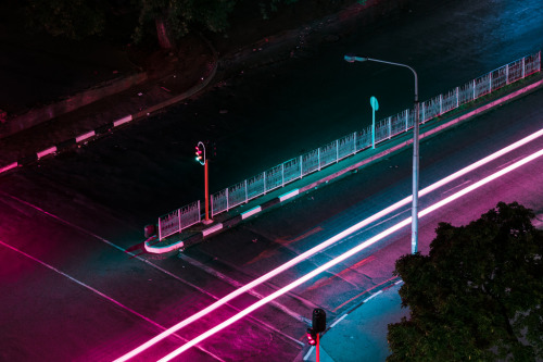 acidholic:foxmouth:Neon Nights, 2016 | by Elsa Bleda come trip out with me