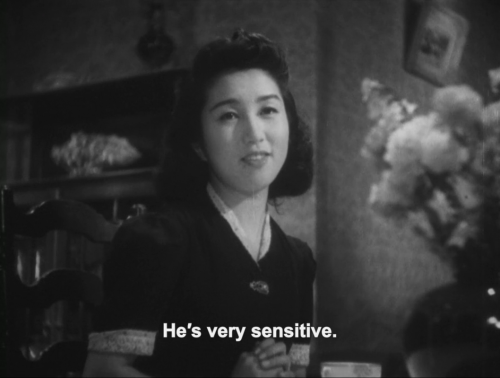 communicants:  Morning for the Osone Family (Keisuke Kinoshita, 1946)