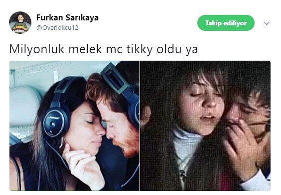 Milyonluk melek mc tikky oldu ya