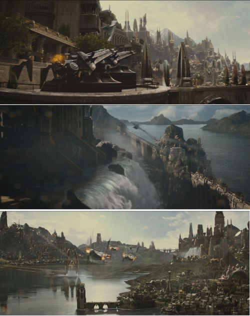 crisolyn-uendelig:Marvel`s Asgard concept (from Thor movies)
