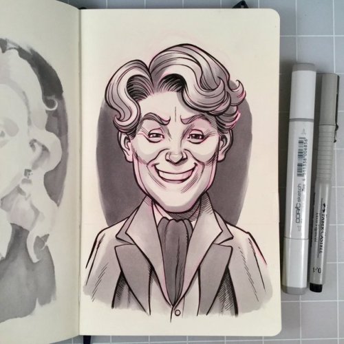 darrencalvert:  A week of Harry Potter fan art for Inktober.
