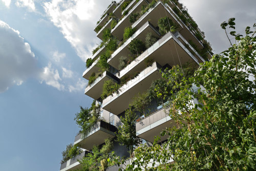 archatlas:  Bosco Verticale Boeri Studio (Stefano Boeri, Gianandrea Barreca, Giovanni La Varra) Italian architect Stefano Boeri designed this high-rise apartment buildings using trees and vegetation for its façade. ‘Bosco Verticale’ uses this