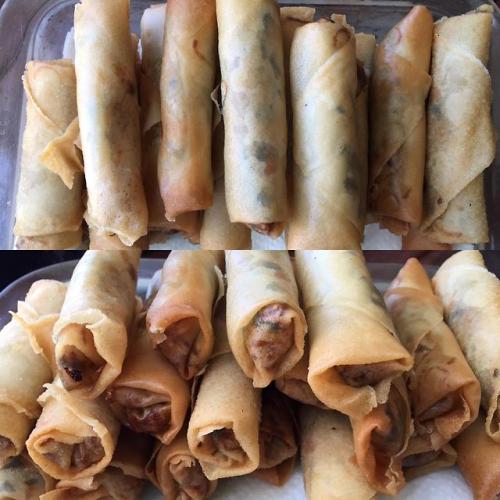 [Homemade] Filipino Spring Rolls