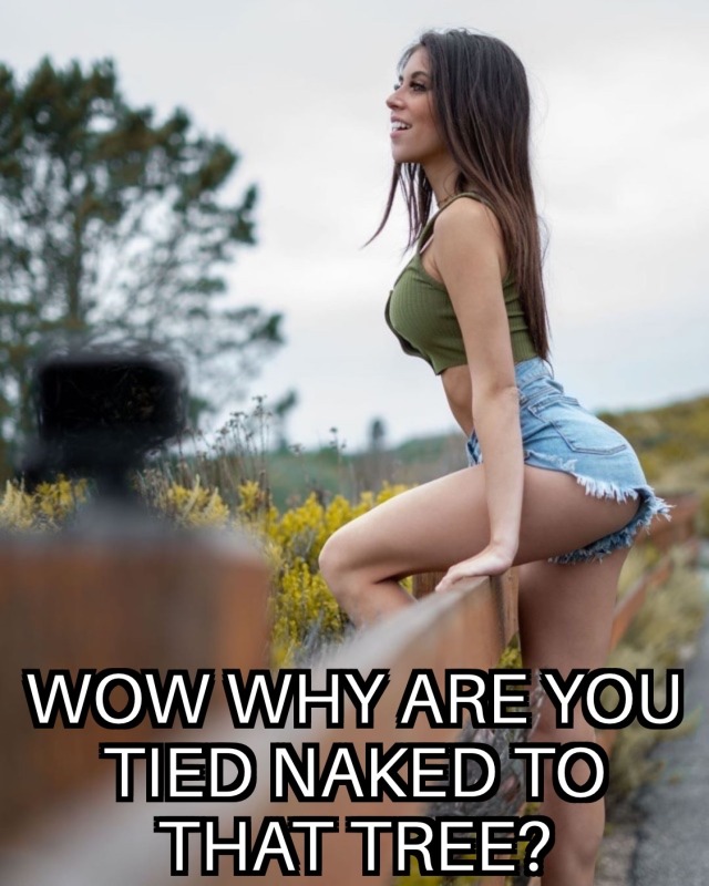 Is that a cage on your cock and a bat in your ass?  What does he do with you after?