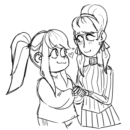 pinklemonfruit: THEYRE LESBIANS AAA (b/l/matsus dont interact)