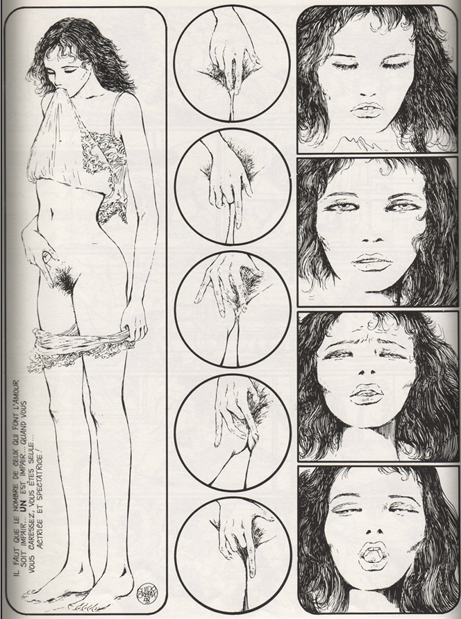 goregirlsdungeon:  EMMANUELLE by Guido Crepax 