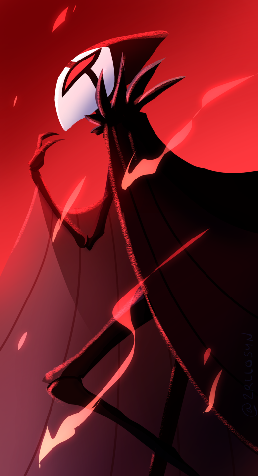 Style Test With Grimm From Hollow Knight!