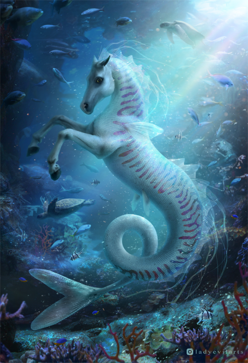 Seahorse by LadyEvilArts