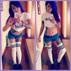 caiasuicide:  Going to work in my #thighhighthursday