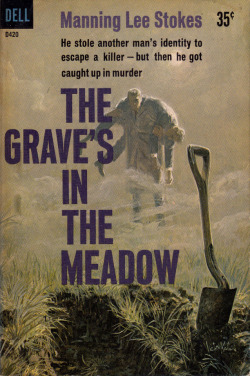 The Grave’s In The Meadow, By Manning Lee Stokes (Dell, 1959).From A Second-Hand