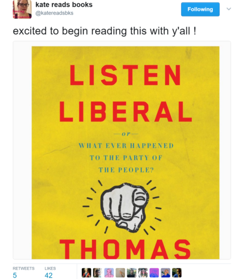 berniesrevolution:  Oh wow, that last one… (Thread Link) (Book Link)  Fucking THIS.This goddamned book needs to be bludgeoned over the heads of every damned Democrat in the country until they read it. 