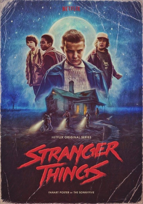 levelfivelaserlotus: Check out these amazing fan posters for Stranger Things! I’m saving all the gr