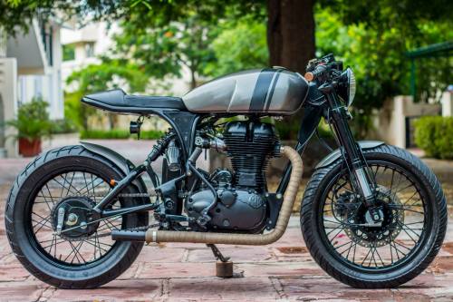 caferacerdesign: Cafe Racer Design SourceHonda RE500 @caferacerdesign