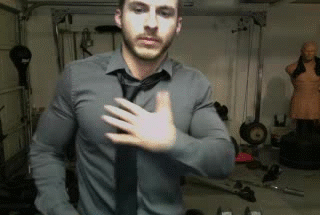 pectease:Michael Fitt… the guy who turned me on to pec teasing all those years