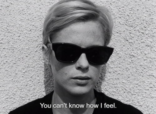  Persona (1966) directed by Ingmar Bergman 