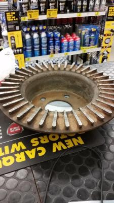 carmechanicfails:  Justrolledintotheshop Now offering rotors with maximum ventilation