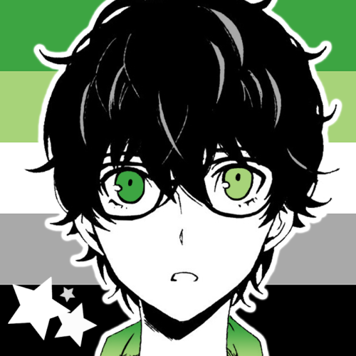 aromantic akira kurusu / ren amamiya (from persona 5) icons for anon! free 2 use, but pls put credit