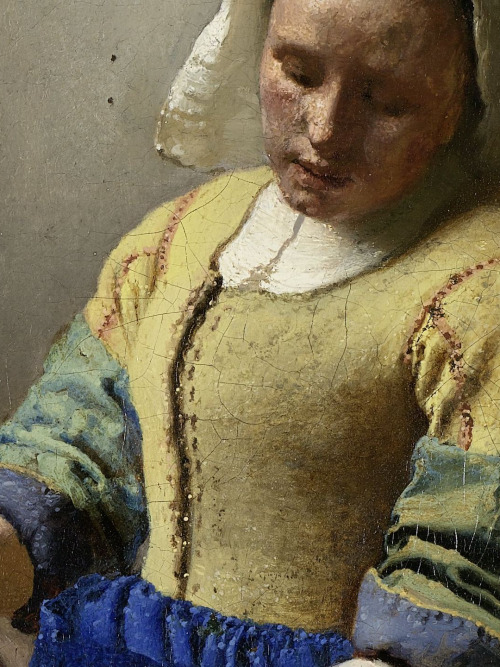 The Milkmaid (detail), Johannes Vermeer, ca. 1660