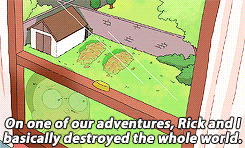 portlybibliophile:chestire:This fucking showSome shows get real, then there’s Rick and Morty.