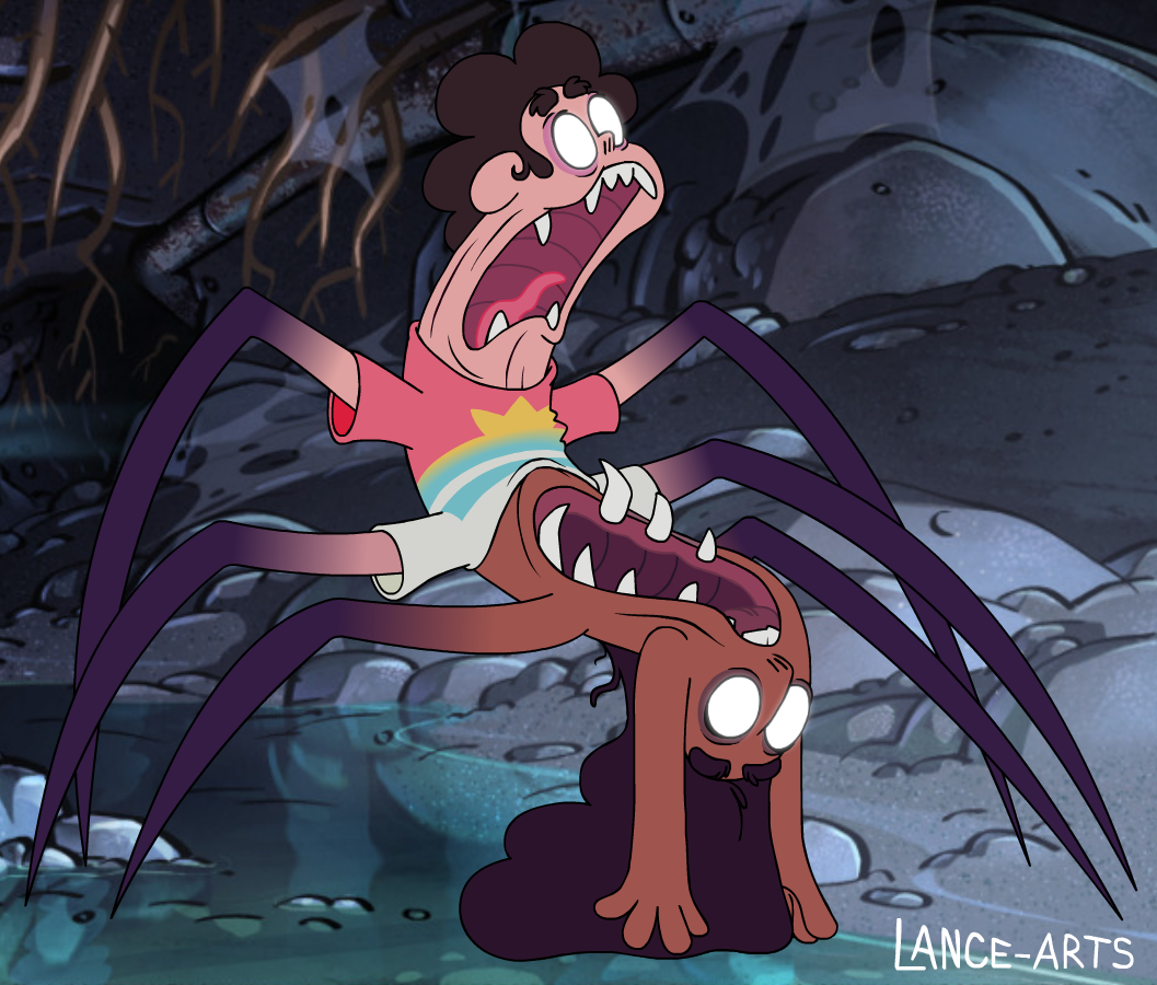 lance-arts:  “Should I be one, or the other?” “How about BOTH.” Happy Halloween!