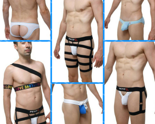 Our new PetitQ collection : harnesses, jockstraps, thongs and bkinis