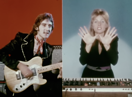 Shots From The Music Video For Helen Wheels By Wings (1973)