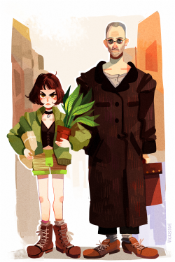 vickisigh:  We’re here to clean.  (I watched Léon: The Professional this weekend and I loved it! ^^) 