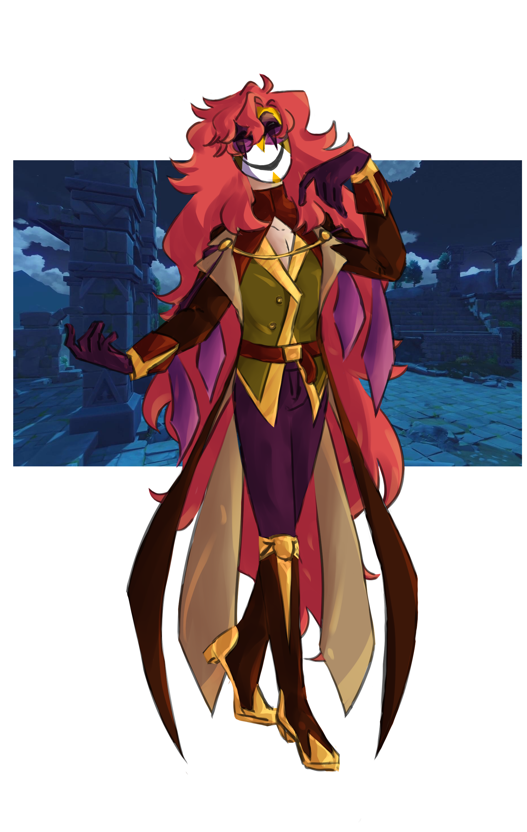 picture Fatui Mask Png fatui oc explore tumblr posts and