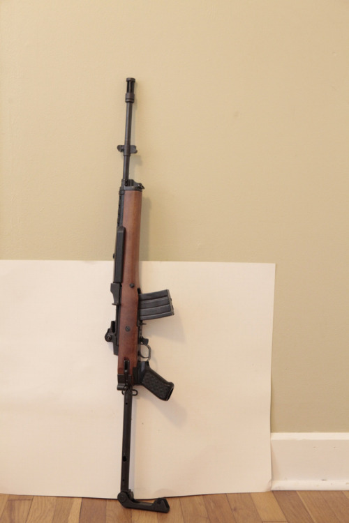 whiskeyandspentbrass:  AC556 the select fire precursor to the Mini-14. 