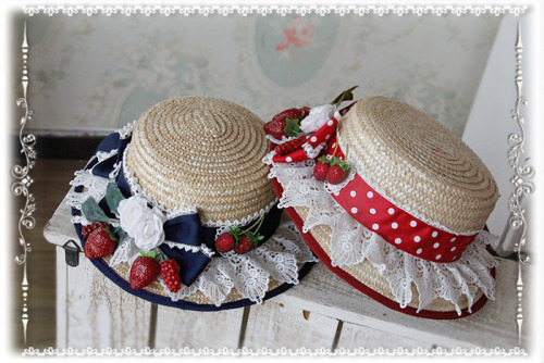 truth2teatold:Infanta Summer Fruit straw hat 